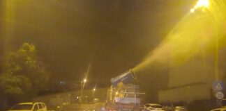 Continuă dezinsecția pe timpul nopții. Gălățenii sunt sfătuiți să închidă ferestrele și să evite termonebulizatoarele care împrăștie insecticidele