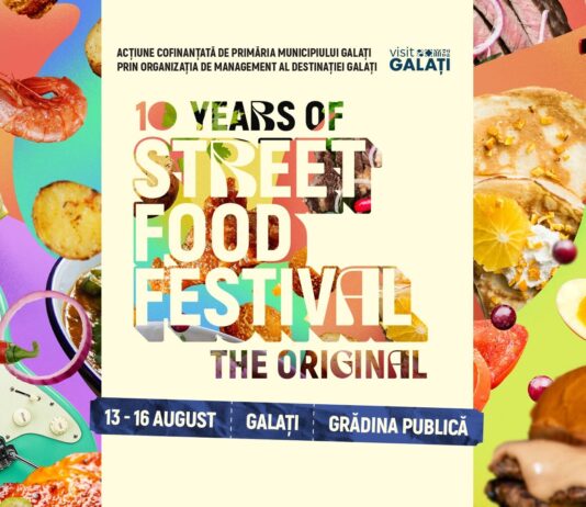 STREET FOOD FESTIVAL revine în Grădina Publică! Ediție aniversară sărbătorită la Galați