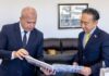 Ambasadorul Japoniei, în vizită la Primăria Galați