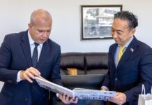 Ambasadorul Japoniei, în vizită la Primăria Galați