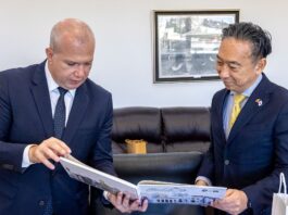 Ambasadorul Japoniei, în vizită la Primăria Galați