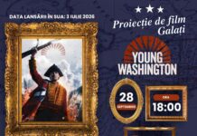 Filmul ”Tânărul Washington”, proiecție specială la Galați, cu sprijinul Ambasadei SUA din România