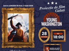 Filmul ”Tânărul Washington”, proiecție specială la Galați, cu sprijinul Ambasadei SUA din România