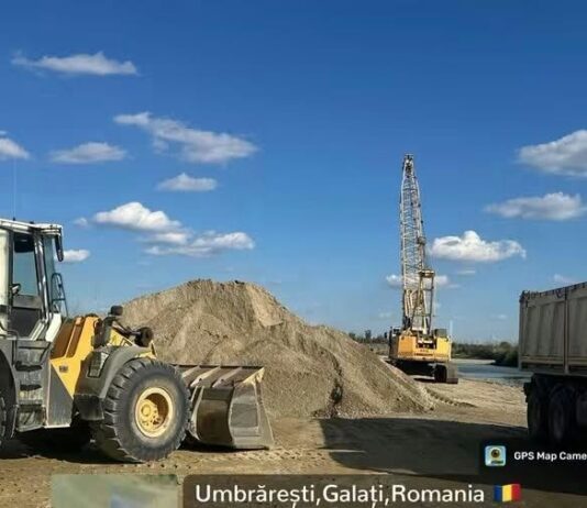 Amendă record la o balastieră din județul Galați