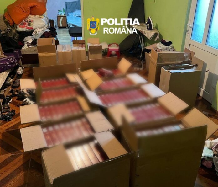 Țigări contrabandă Ghidigeni