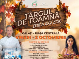 Gălățeni, nu uitați! Astăzi începe Târgul de Toamnă, ediția a XXV-a