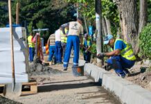 Strada Movilei a intrat în reabilitare. Ionuț Pucheanu: „Sunt necesare lucrări de asfaltare”