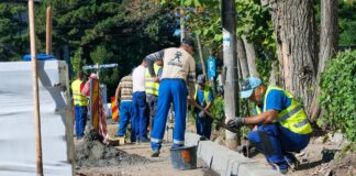 Strada Movilei a intrat în reabilitare. Ionuț Pucheanu: „Sunt necesare lucrări de asfaltare”