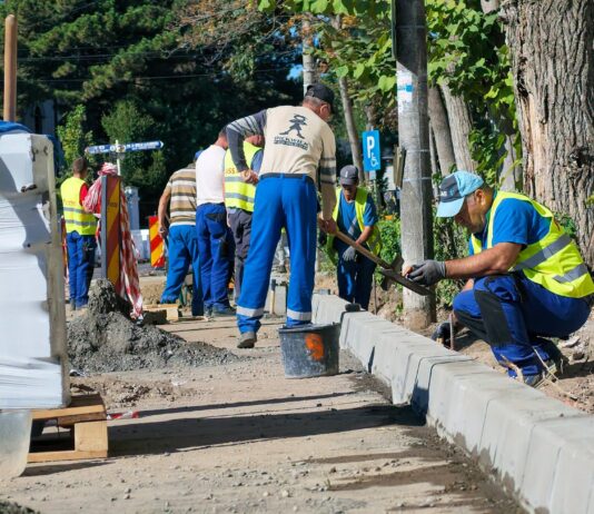 Strada Movilei a intrat în reabilitare. Ionuț Pucheanu: „Sunt necesare lucrări de asfaltare”