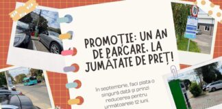 Gălățeni, nu uitați: în septembrie, achiziționați abonamente sau permise anuale de parcare la jumătate de preț!