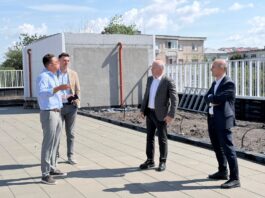 Lucrări avansate la parcarea etajată din Micro 21