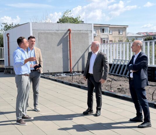 Lucrări avansate la parcarea etajată din Micro 21