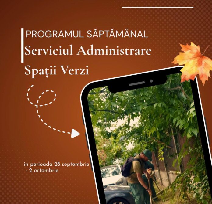 spatii verzi