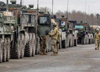 Deplasări de coloane militare în cadrul exercițiului „BĂRĂGANUL 26.11”