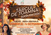 Anna Lesko, Chef George Saizu și Melek Minca fac show culinar astăzi, în ultima zi a Târgului de Toamnă