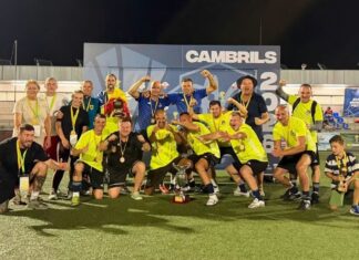 Legends Galați, campioana Europei intercluburi la minifotbal old-boys