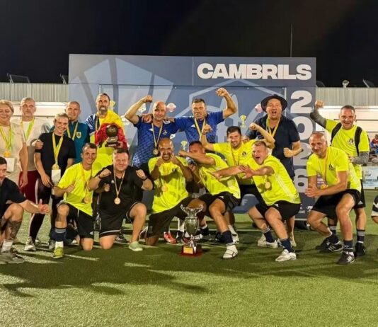Legends Galați, campioana Europei intercluburi la minifotbal old-boys