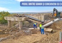 Podul rutier, reabilitat și modernizat cu bani europeni