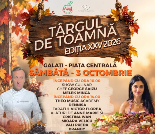 Târgul de Toamnă continuă în Piața Centrală. Hai și tu să te bucuri de spectacole culinare, mâncare delicioasă și muzică