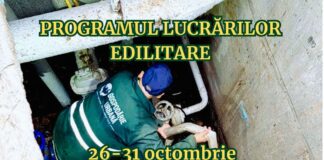 Program. Iată ce lucrări edilitare va executa săptămâna aceasta Gospodărire Urbană