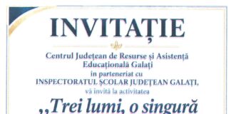Eveniment despre sănătatea mintală, la Centrul Județean de Resurse și Asistență Educațională Galați