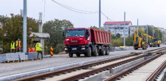 Lucrările sunt în plină desfășurare pe Bulevardul Siderurgiștilor
