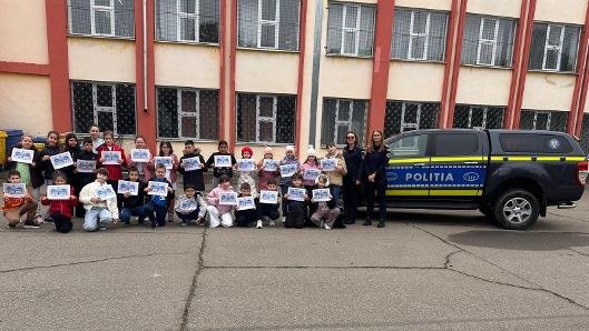 „Școala Altfel”, alături de polițiștii gălățeni